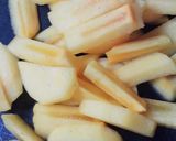 秋の定番！柿の塩昆布和え作り方1写真