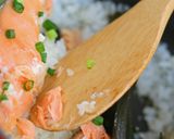 ストウブ料理「鮭のわっぱめし」作り方3写真