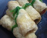 ＊夕飯＊いんげんとにんじんの油揚げ巻き作り方5写真