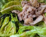 春キャベツ、紅菜苔のホイコーロー作り方7写真