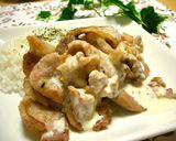 *洋風豚丼*〜クルミソースで〜作り方6写真