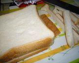 食パンで作ったミニ肉まん作り方1写真