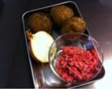 ★家族に人気のシッカリ味ポテトコロッケ★作り方1写真
