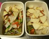 いろいろ野菜とりんごの水キムチ作り方4写真