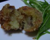 とろ～りチーズの牛小間コロッケ作り方6写真