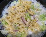 生クリーム不要のクリームマカロニ作り方7写真