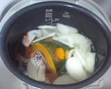 ﾐｷｻｰ不要！炊飯器かぼちゃｽｰﾌﾟ作り方1写真