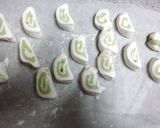 抹茶でうず巻きだんご作り方6写真