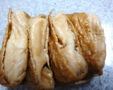 チーズと麩のいなり焼き作り方3写真
