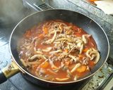 トマトジュースでハヤシライス作り方3写真