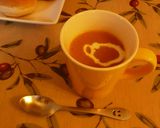 甘やかなかぼちゃのスープ作り方6写真