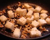 豆腐とくるみの甘辛炒め作り方4写真