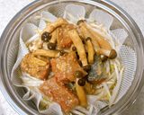 鮭としめじの醤油麹漬けせいろ蒸し作り方3写真