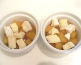 りんごグラタン。チーズ入り作り方9写真