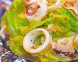 ✿イカとキャベツのアンチョビ炒め✿作り方6写真