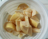 海老とたけのこの味噌マヨ炒め作り方1写真