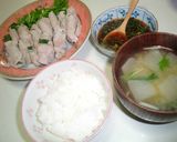 ルクエでネギの豚バラ巻き☆甘酢醤油タレ作り方4写真