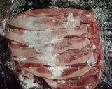 うま酢タレ使用の 豚肉焼き作り方1写真