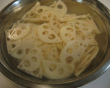 冷めても美味♪れんこんの青のりチーズ炒め作り方1写真