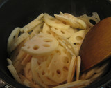 冷めても美味♪れんこんの青のりチーズ炒め作り方2写真
