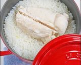 ストウブ料理「シンガポールチキンライス」作り方6写真