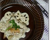 鶏手羽の粒マスタードクリーム煮作り方7写真