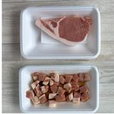 ゴロゴロ豚肉の酢豚丼作り方1写真