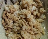 簡単★軽食！醤油マヨおかか白ゴマおにぎり作り方3写真