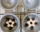 可愛い⚽️まんまるサッカーボールチョコパン作り方8写真