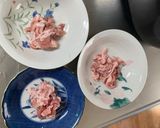 簡単中華風スンドゥブ味根菜茄子甘酢酢豚作り方2写真