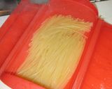 鶏肉とセロリのトマトスープ（パスタ入り）作り方7写真