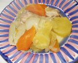 アトピー　大きめ野菜と鶏肉の煮込み作り方4写真