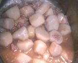 ☺挽肉と里芋の煮っ転がし☺作り方3写真