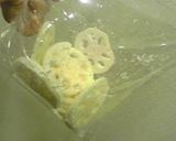 簡単！おいしい！れんこんのはさみ焼き♪作り方3写真