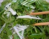 ☺水菜と大根のお手軽サラダ☺作り方3写真