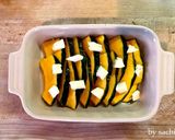 レンジで時短！かぼちゃのチーズ焼き作り方1写真