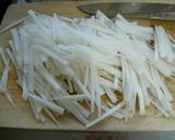 ピリ辛大根サラダ作り方1写真