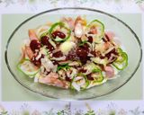 子供が喜ぶ！簡単昼食夕飯レンジでナポリタンうどん作り方7写真