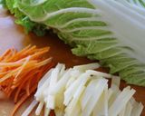 ルクエで♪白菜ロールのクリーム煮作り方1写真