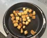 海苔塩味♪豆腐のカリカリ焼き作り方3写真