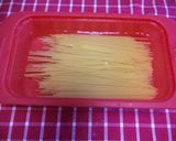 かぼちゃときのこのクリームパスタ作り方6写真