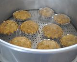 キャラメリゼバナナのふわふわ蒸しケーキ作り方10写真