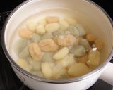 ニョッキと鶏肉のミートソース作り方1写真