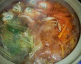 鶏味噌団子と味が染み染みピーラー大根鍋作り方9写真
