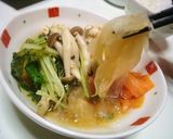鶏味噌団子と味が染み染みピーラー大根鍋作り方10写真