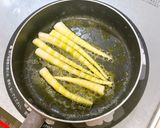 水煮の姫竹のバター醤油炒め作り方3写真