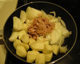 ツナ缶でツナじゃが作り方1写真