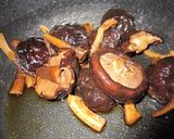 甘さはみりんだけ、椎茸の煮物作り方4写真
