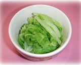 白菜の芯でサンラータン作り方5写真