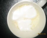 デザートな一杯♥マシュマロクリチシナモン作り方3写真